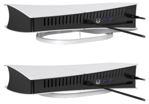 Exibel stativ till PS5 Slim, horisontellt