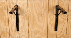 Cocraft fällbar konsol av metall, 58 x 56 cm, 2-pack