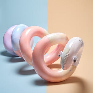 Stor uppblåsbar badleksak orm 2,4 meter, från 6 år