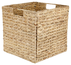 Förvaringskorg vattenhyacint natur XL 40 cm