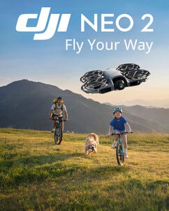 DJI Neo 2 Drone 4K-kameralla, pieni, 151 grammaa