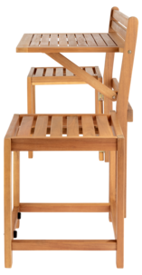 Bänk och caféset i ett, FSC