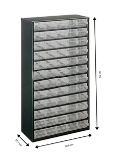 Cocraft sortimentskap, 60 skuffer