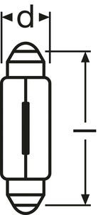 Billampa Osram SV8,5-8