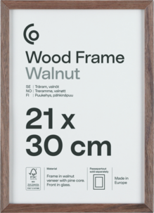 Fotoramme av FSC-merket tre på 21 x 30 cm