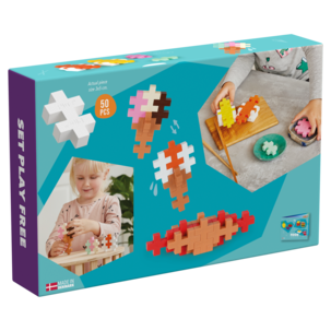 Plus Plus BIG Activity Set Food 50 bitar, från 1 år