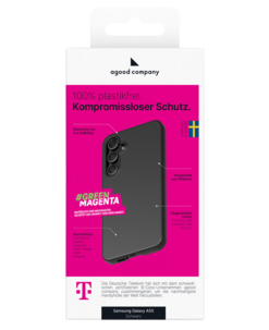 Agood Company Kasvipohjainen suojakuori Samsung A55, musta