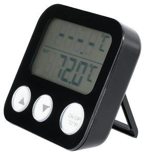 Stektermometer digital, svart