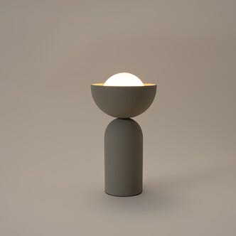 Northlight Birk Pieni pöytävalaisin metallia, 27,5 cm