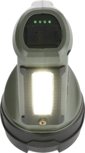 Oppladbar lyskaster og arbeidslampe, 1200 lumen