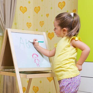 Whiteboardpenna med klickfunktion, 6-pack