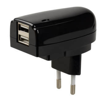 Batterieliminator med USB-uttag