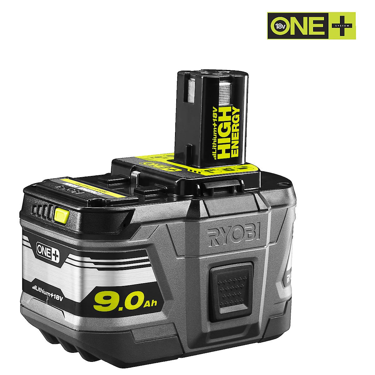 Ryobi batteri RB18L90 | Clas Ohlson Ryobi RC18627 batterilader for 6 batterier | Clas Ohlson