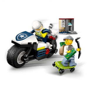 LEGO City Skurkejakt med motorsykkelpolitiet 60455, fra 4 år