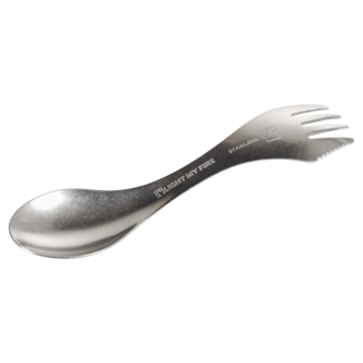 Light My Fire spork återvunnen metall rostfritt