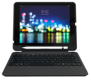 Zagg Slim Book Go fodral med tangentbord för iPad 10.2 