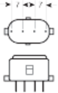 Kompaktlysrör 827 2G7 Osram