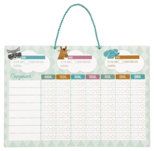 Magnetisk belønningstavle 