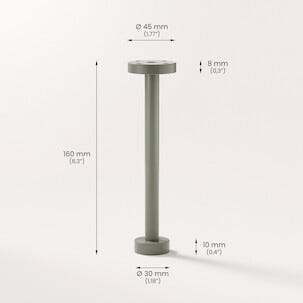 Prettypegs möbelben Clas 160 mm, 1-pack