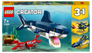 LEGO Creator 3-in-1 Syvänmeren olennot 31088, yli 7-vuotiaille