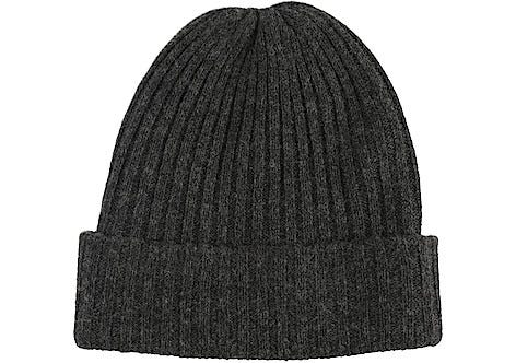 Mössa 100 % ull, One size, grå 