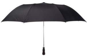 Stort paraply hopfällbart 126 cm, svart