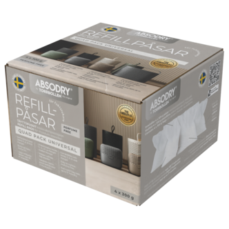 Torrbollen refill till Torrbollen Home, 4-pack