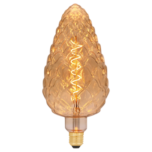 Koristelamppu LED käpy, E27, himmennettävä