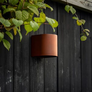 Liten fasadbelysning solcell, downlight Northlight 