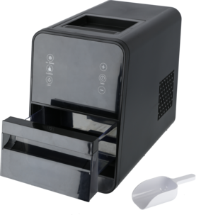 Jääpalakone Nugget, musta