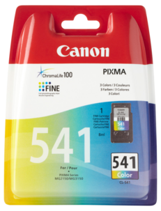 Canon CL-541 Mustepatruuna, väri, CMY