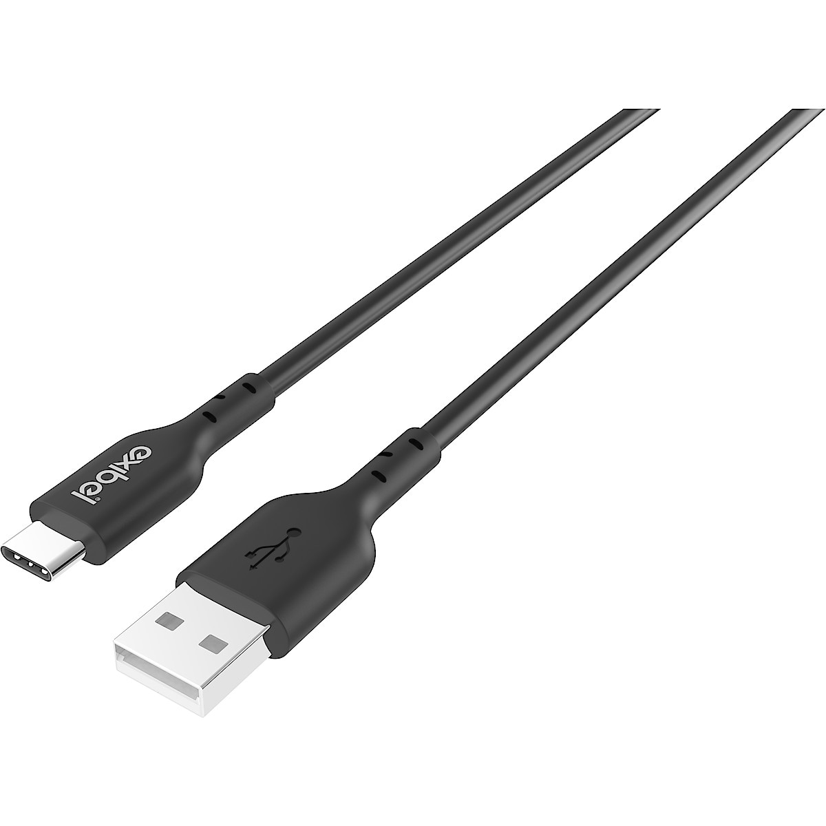 Ladekabel USB-C til USB-A Exibel, USB 2.0 