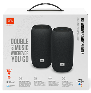 JBL Link Portable trådlös smart högtalare, 2-pack
