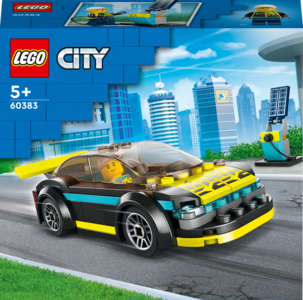 LEGO City Sähköurheiluauto 60383, yli 5-vuotiaille