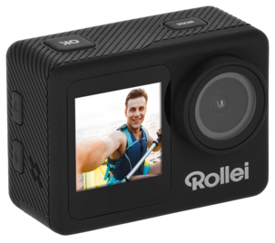 Rollei D2Pro 4K-actionkamera med tilbehør