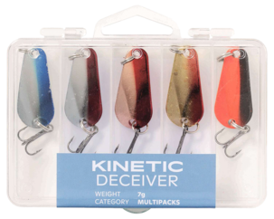 Kinetic Deceiver 7 gram skjesluk, 5-pakning