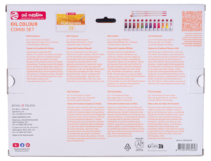 Talens Art Creation Oil Colour Combi Set med oljefärg