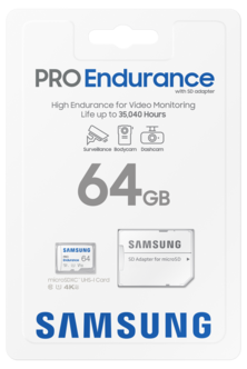 Samsung Pro Endurance microSD-kort