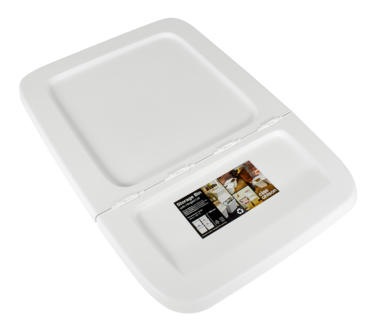 Lokk til oppbevaringsboks 34/55 l, Hvit 