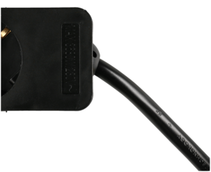 Jatkojohto sisäkäyttöön, 3-osainen, 1,4 m