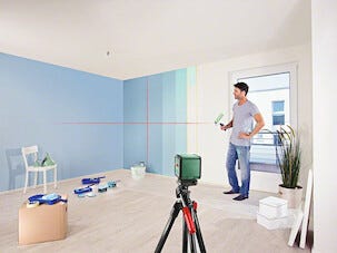 Bosch Quigo Plus krysslaser med stativ
