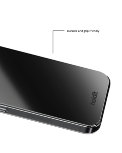 Holdit Mirror MagSafe mobildeksel iPhone 17, svart