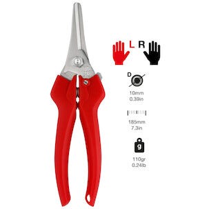 Felco 310 Oksasakset, pitkät ja kapeat terät
