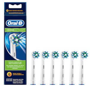 Borsthuvud refill Oral-B Cross Action 6-pack