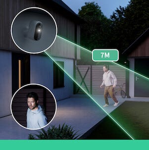 Arlo Essential 2 HD overvåkningskamera, 2-pakning