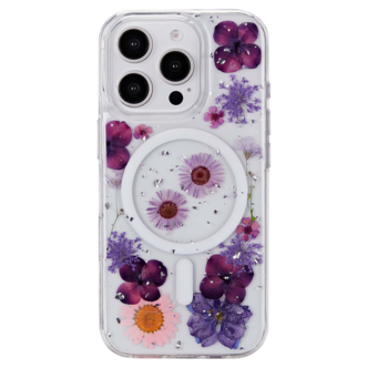 Anmiki mobildeksel Flower for iPhone 16E / 15 / 14 / 13
