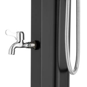 Ulkosuihku, jossa jalkasuihku, aurinkolämmitteinen, 20 litraa