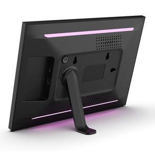 Exibel digital fotoramme 15,6 tommer med LED