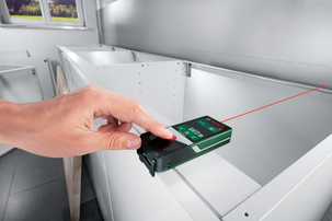 Bosch PLR 50 C, digital avståndsmätare med app