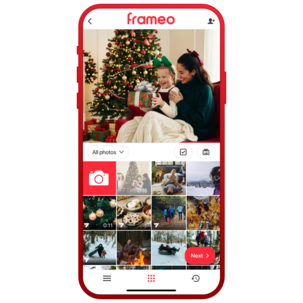Exibel digital fotoramme 15,6 tommer med LED